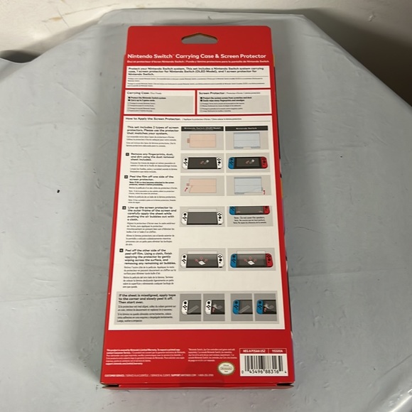 💥3/$15💥 NIB - Nintendo Switch Carrying Case and Screen Protector - Picture 6 of 9